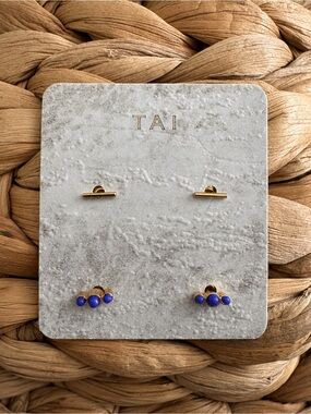 Tai Gold Mini Stud Earring Set
